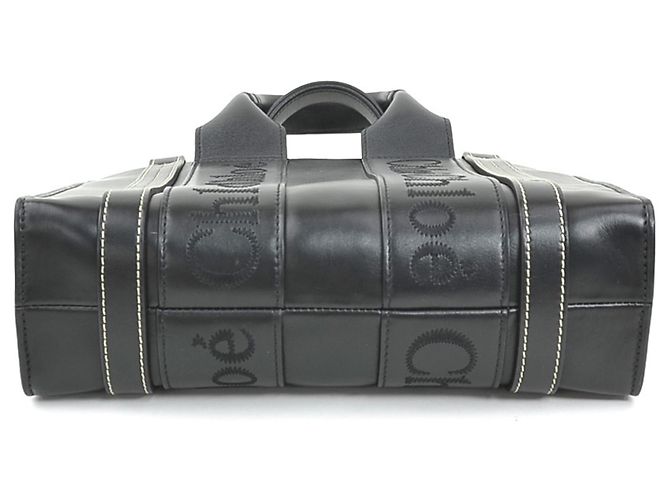 Chloé Woody Small Leather Shoulder Bag - vista 4