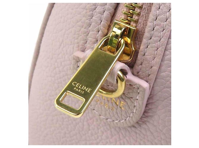 Céline Borsa a mano Celine in pelle rosa - vista 10