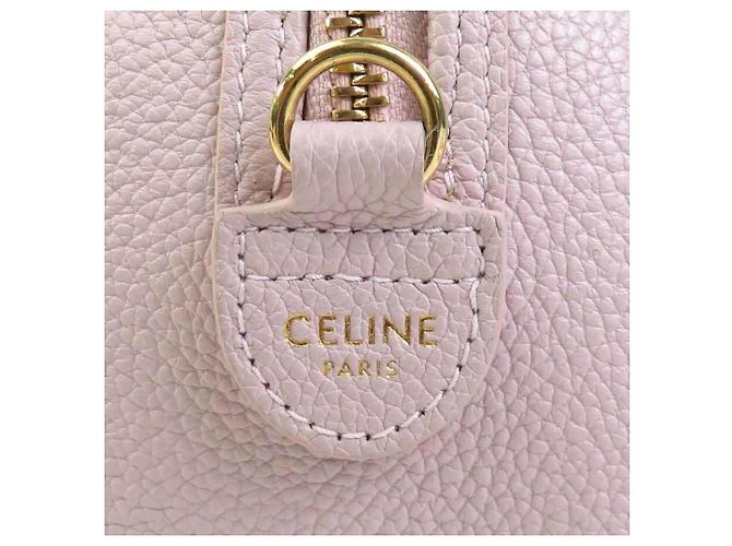 Céline Borsa a mano Celine in pelle rosa - vista 13