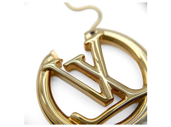 Orecchini Louis Vuitton Louise LV Circle - vista 11