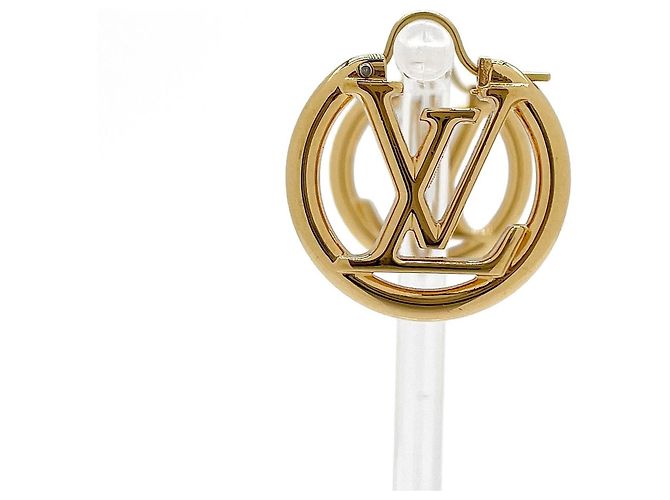 Orecchini Louis Vuitton Louise LV Circle - vista 6