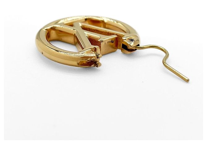 Orecchini Louis Vuitton Louise LV Circle - vista 7