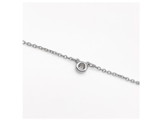Autre Marque Tiffany & Co. By the Yard Halskette mit einzelnem Diamantanhänger - Ansicht 2