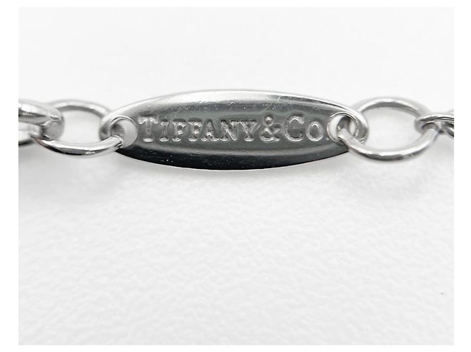 Autre Marque Tiffany & Co. By the Yard Halskette mit einzelnem Diamantanhänger - Ansicht 4