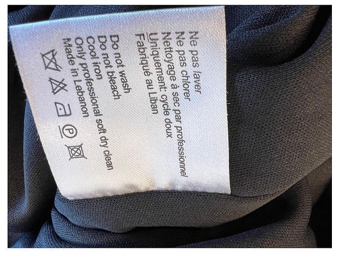 Autre Marque Glamoda Style schwarz-weißes Kleid mit Rüschen - Ansicht 11