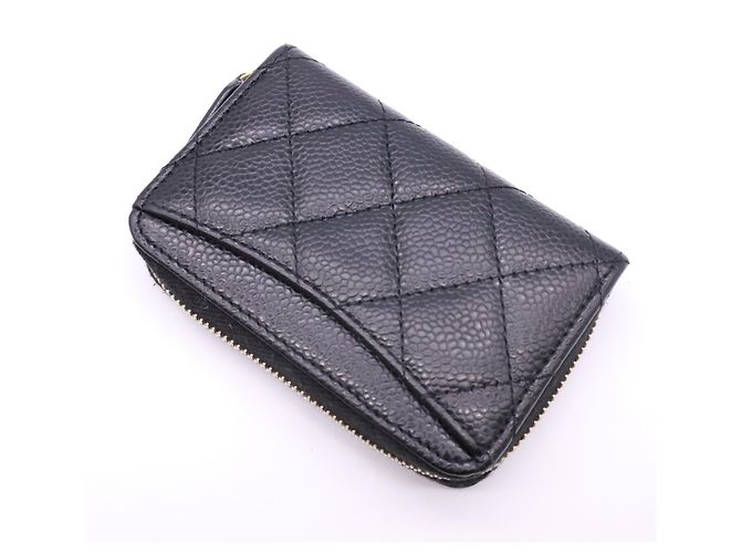 Monedero Chanel Matelassé Negro - vista 2