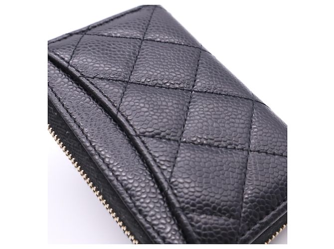 Monedero Chanel Matelassé Negro - vista 4