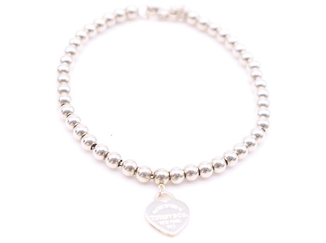 Autre Marque Tiffany & Co. Bracciale Return to Mini Heart Bead - vista 4