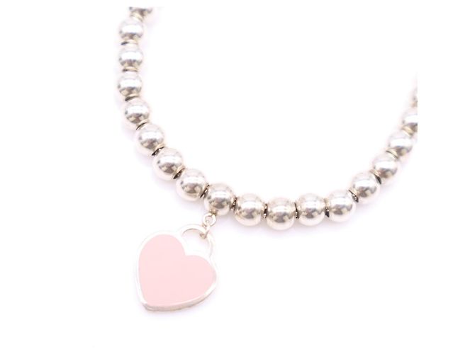 Autre Marque Tiffany & Co. Bracciale Return to Mini Heart Bead - vista 5