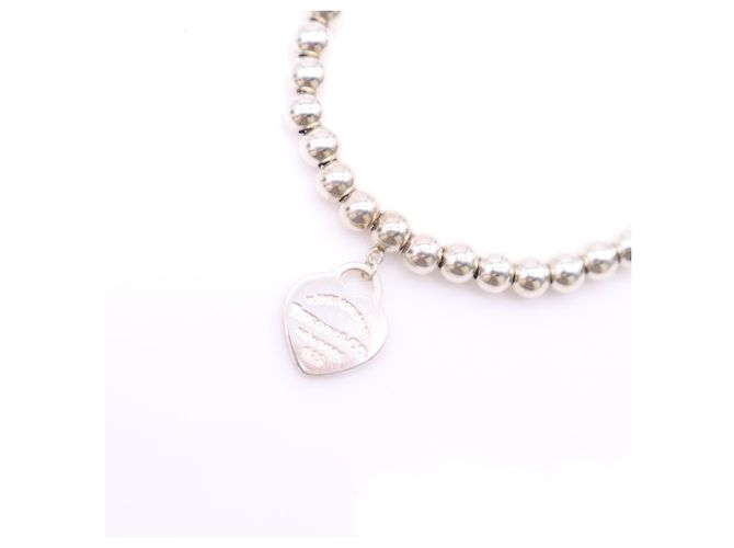Autre Marque Tiffany & Co. Bracciale Return to Mini Heart Bead - vista 6