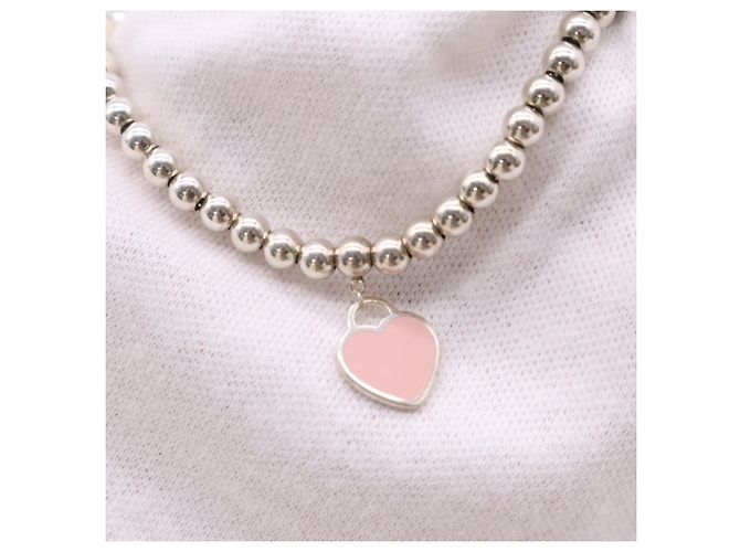 Autre Marque Tiffany & Co. Bracciale Return to Mini Heart Bead - vista 8