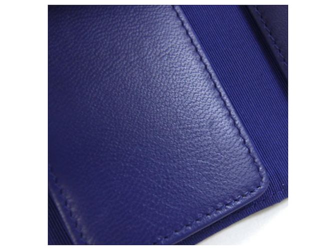 Chanel Schlüsseletui aus violettem Lammleder - Ansicht 7