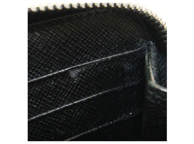 Prada Black Leather Long Wallet - view 8
