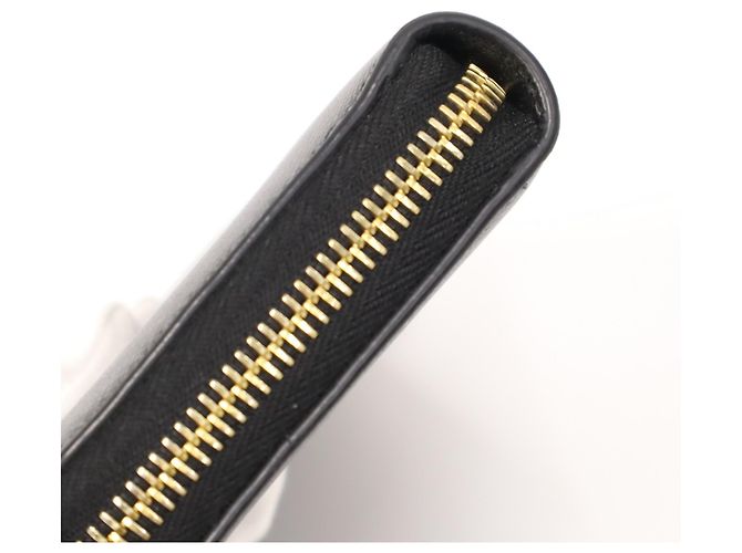 Prada Saffiano Logo Zip-Around Long Wallet - view 8