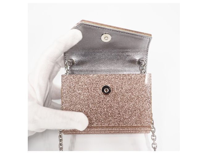 Borsa Candy Micro Chain Bag Jimmy Choo - vista 13