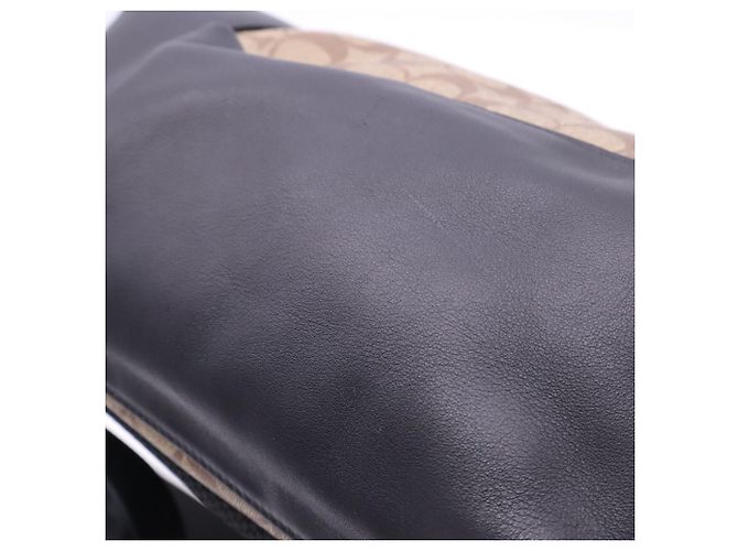 Zaino COACH Canvas Leather Signature Ranger Backpack - vista 12