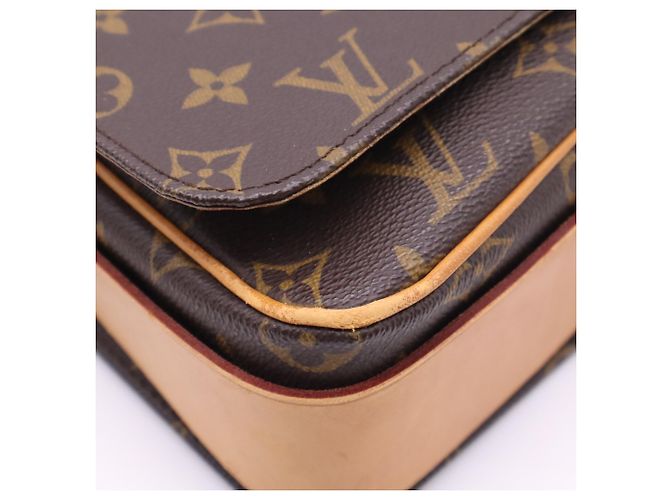 Borsa a tracolla Louis Vuitton Monogram Cartouchiere GM - vista 11