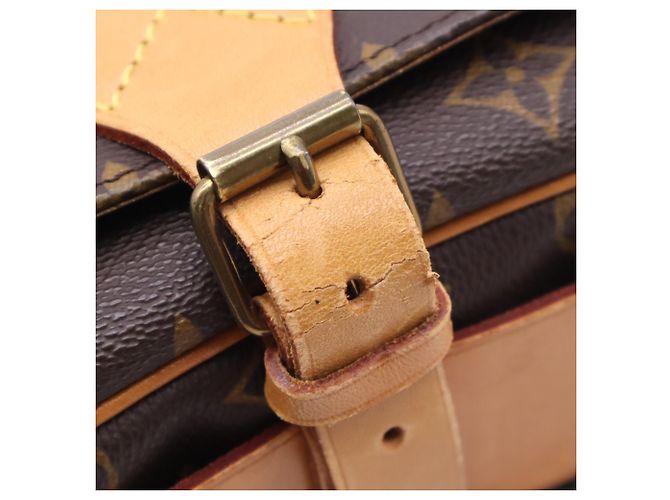 Borsa a tracolla Louis Vuitton Monogram Cartouchiere GM - vista 13
