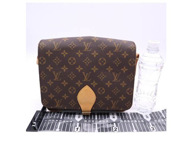 Borsa a tracolla Louis Vuitton Monogram Cartouchiere GM - vista 3