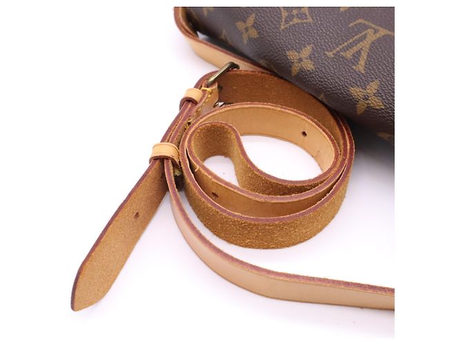Borsa a tracolla Louis Vuitton Monogram Cartouchiere GM - vista 9