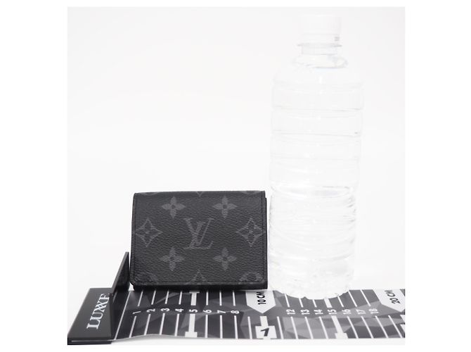 Portabiglietti Louis Vuitton Monogram Eclipse - vista 3