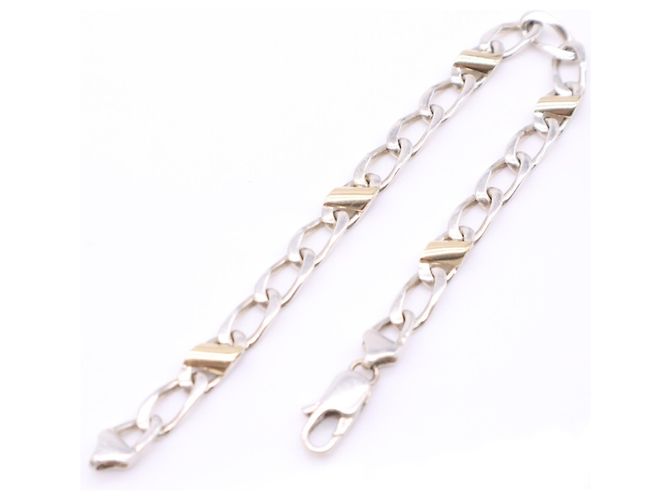 Autre Marque Bracciale a maglia Figaro Tiffany & Co. SV925 750 con charm - vista 5