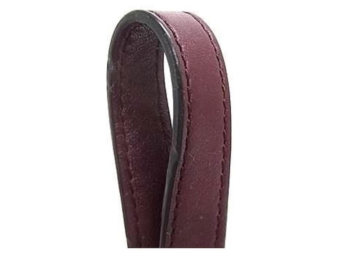 Clutch BALLY in pelle Bordeaux - vista 2