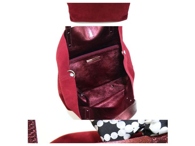 Autre Marque Borsa in pelle scamosciata rossa Tiffany & Co. - vista 2