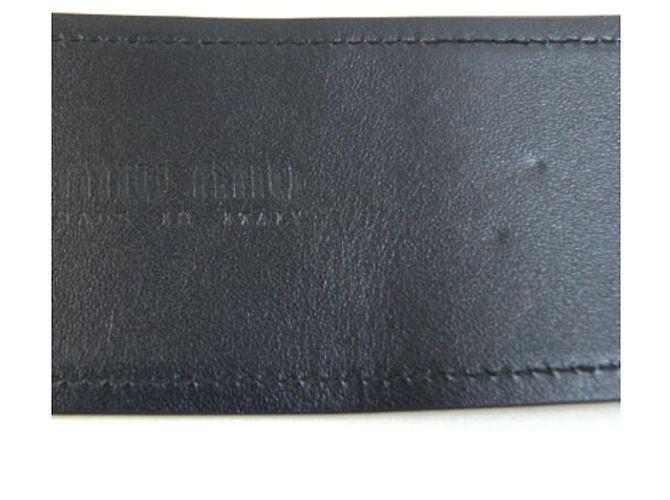 Miu Miu Ledergürtel in Schwarz für Damen - Ansicht 6