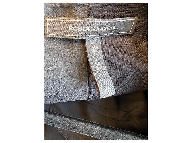 Bcbg Max Azria BCBGMAXAZRIA asymmetrisches schwarzes Plisseekleid - Ansicht 6