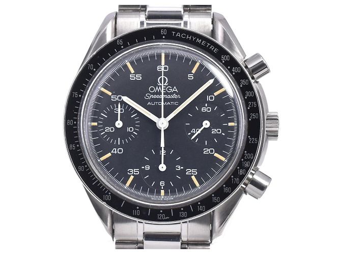 Omega Speedmaster Reduced Chronograph Automatic Stainless Steel 39 - vista 4