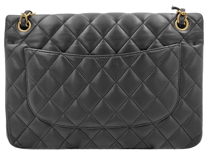 Chanel Classic Timeless Double Flap Quilted Lambskin Jumbo - vista 2