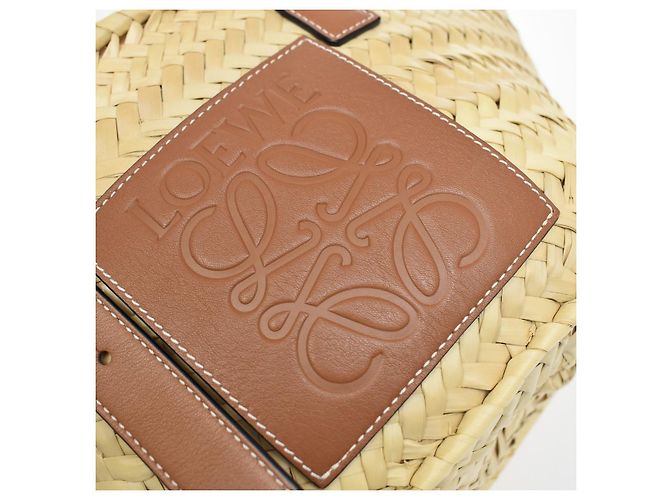 Loewe Korb aus gewebter Raffia mit Applikation Medium - Ansicht 6