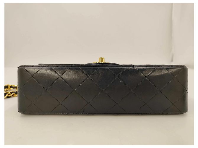 Chanel Classic Timeless Double Flap Quilted Lambskin Small - vista 6