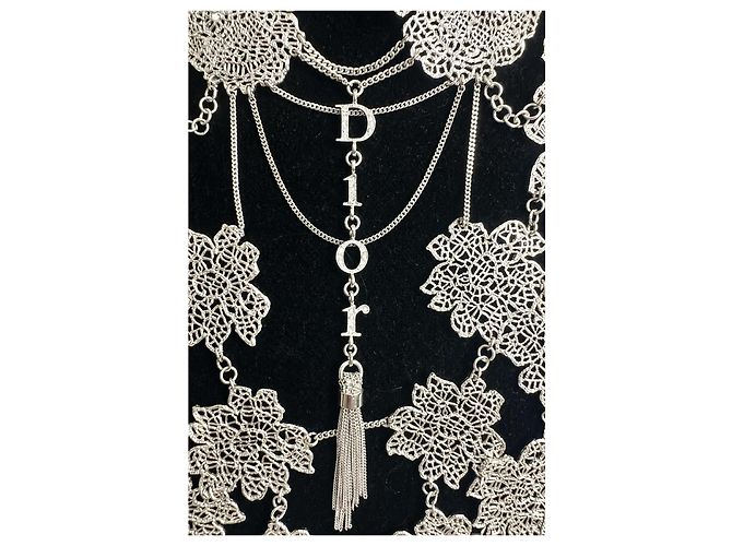Collana Christian Dior Mata Hari Cristalli Floreali - vista 4