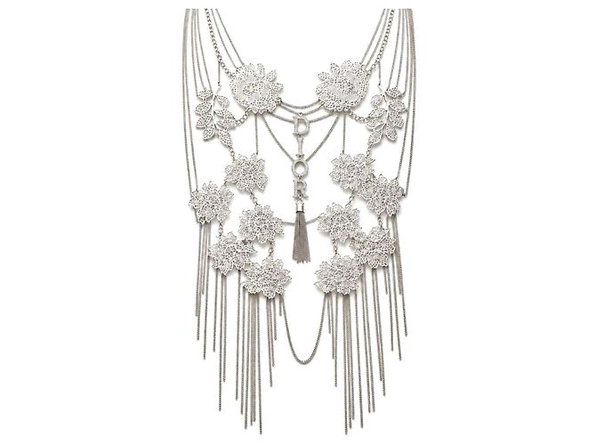 Collana Christian Dior Mata Hari Cristalli Floreali - vista 6