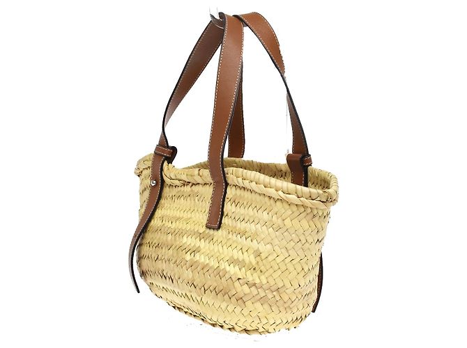Loewe Korb aus gewebter Raffia mit Applikation Medium - Ansicht 4