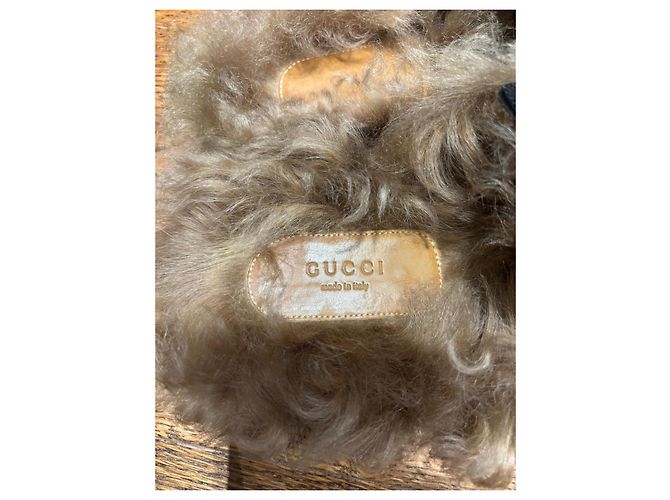 Gucci Princetown Mules foderate in pelliccia - vista 12