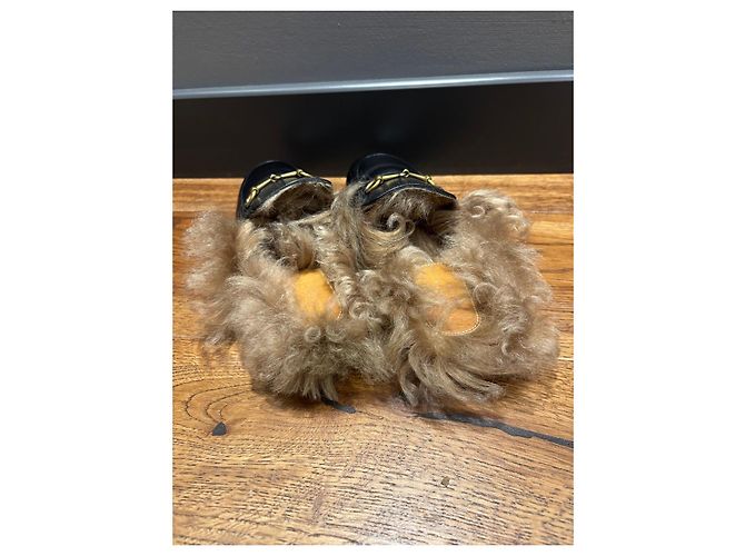 Gucci Princetown Mules foderate in pelliccia - vista 9