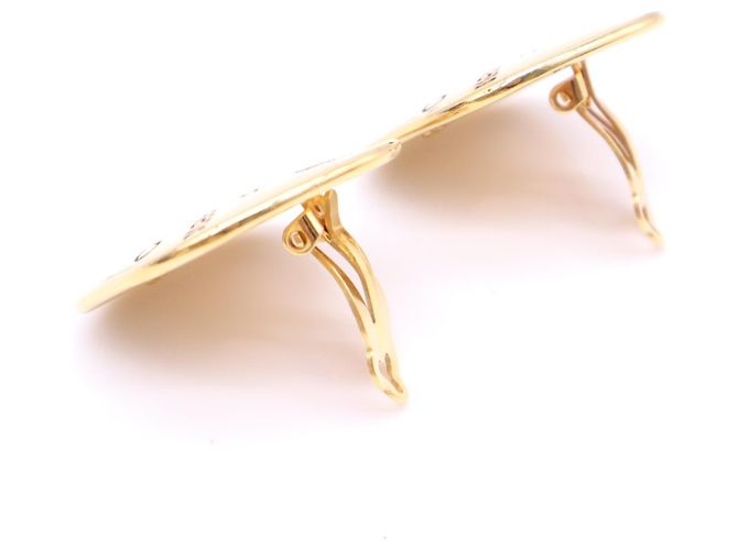 Orecchini a clip Chanel Cambon Logo - vista 10