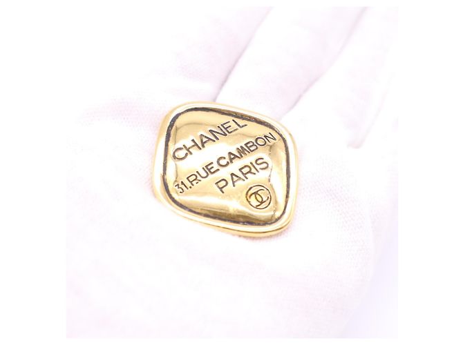 Orecchini a clip Chanel Cambon Logo - vista 12