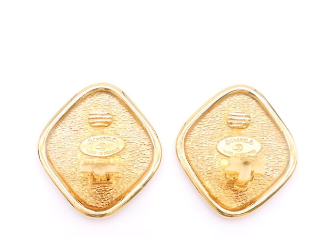 Orecchini a clip Chanel Cambon Logo - vista 4