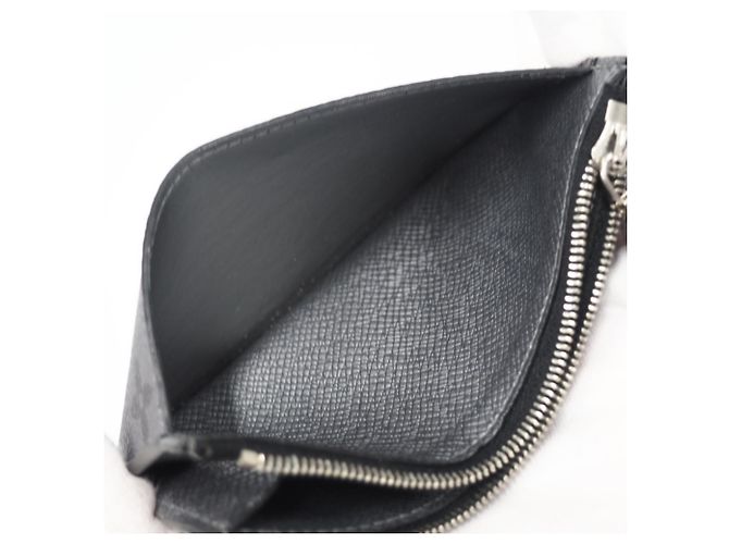 Portacarte e monete Louis Vuitton Taigarama - vista 12