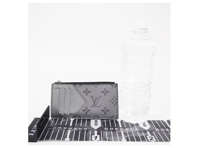 Portacarte e monete Louis Vuitton Taigarama - vista 3