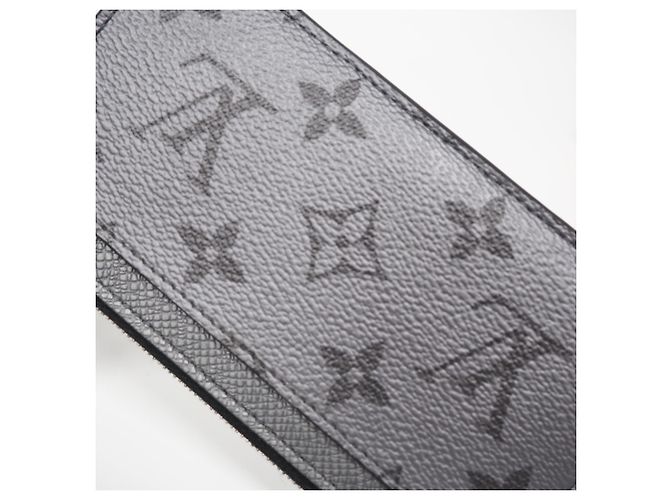 Portacarte e monete Louis Vuitton Taigarama - vista 4