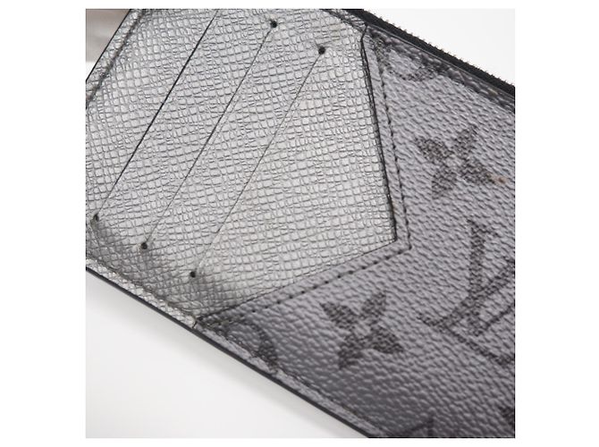 Portacarte e monete Louis Vuitton Taigarama - vista 5