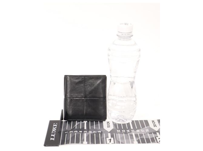 Bottega Veneta Cassette Leather Compact Wallet - view 3