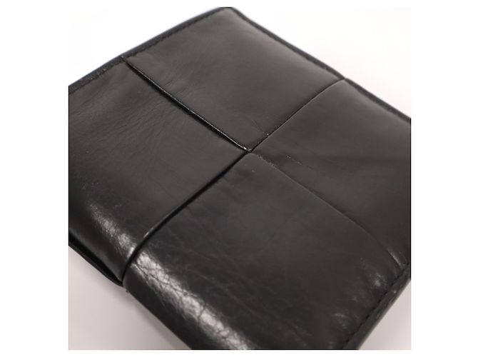 Bottega Veneta Cassette Leather Compact Wallet - view 4
