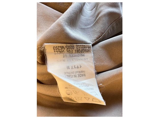 Camisa Gucci de algodón beige - vista 9
