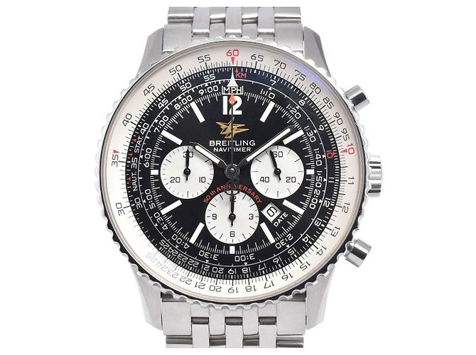 Breitling Navitimer 01 Chronograph Automatic Stainless Steel 46 - vista 4